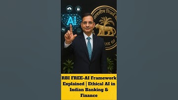 RBI FREE-AI Framework Explained | Ethical AI in Indian Banking & Finance