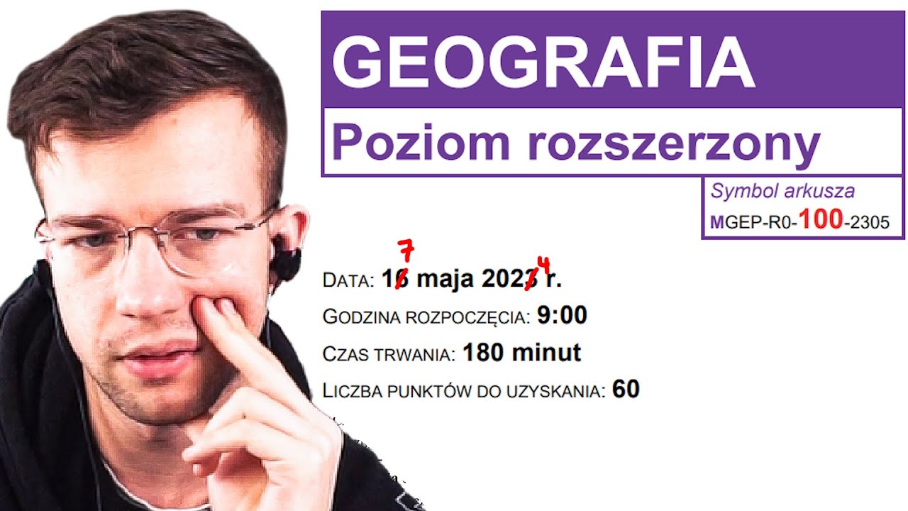 Sprawdzian Geografia Rozszerzona Liceum 2