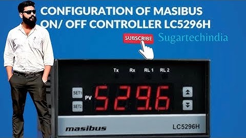 Configuration of Masibus controller LC5296H | मासीबस प्रोसेस इंडिकेटर कैसे चलाये । #technical #viral