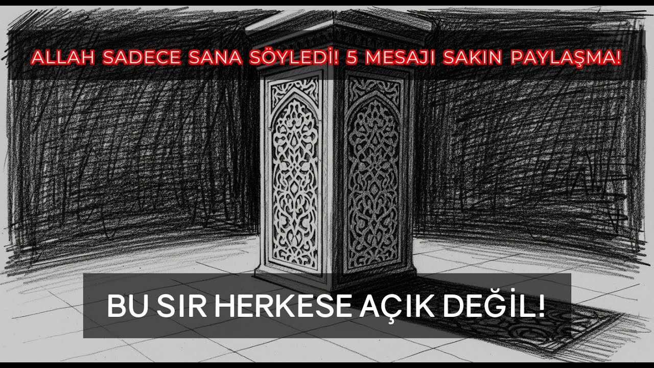 ALLAH SADECE SANA SÖYLEDİ! Eşinden Bile Gizli Tutman Gereken 5 Mesaj!