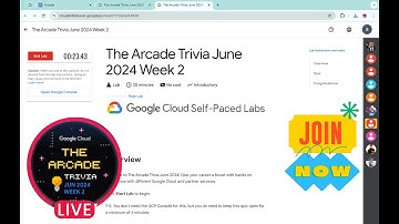 [WEEK 2] The Arcade Trivia June  2024| @quick_lab  #Arcade2024