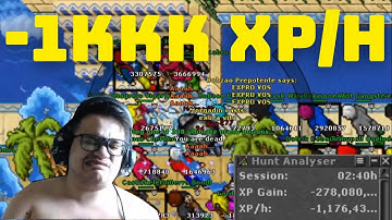 ATTACK IN HARDCORE PVP = -1KKK XP / H, RUBINI DROP RARE, DROP SOULBLEEDER (BOW) 600KK, #GWTIBIA