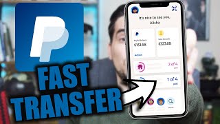 How To INSTANTLY Transfer Money to PayPal NO FEES