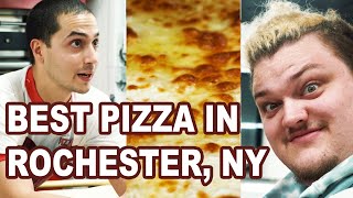 TALK Eats the Best Pizza in Rochester, NY with Luis Perez