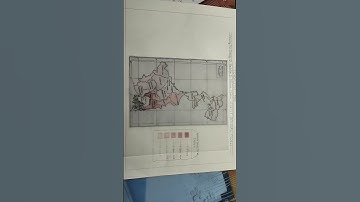 Choropleth map with population density #geography #youtubeshorts