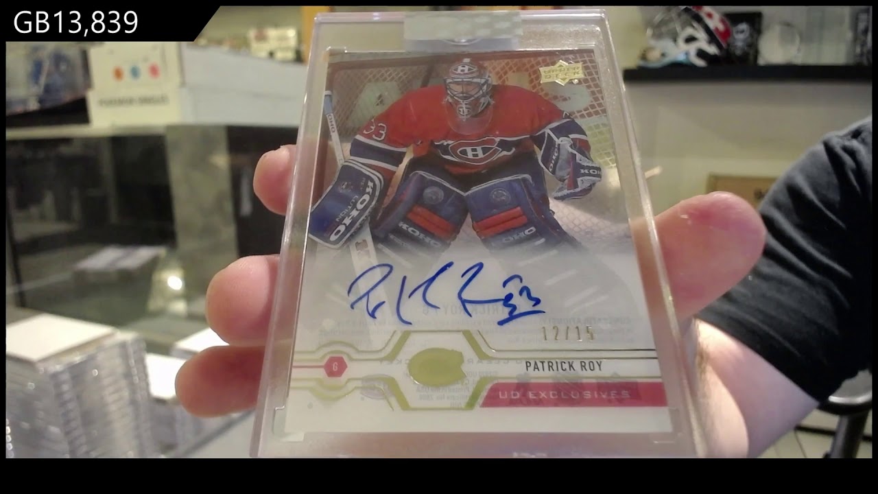 19-20 Upper Deck Clear Cut Hockey 15 Box Case Break - C&C GB #13,839