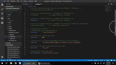 Apache Mynewt Application Settings for STM32 Blue Pill