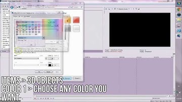 How to change the color of your SV.