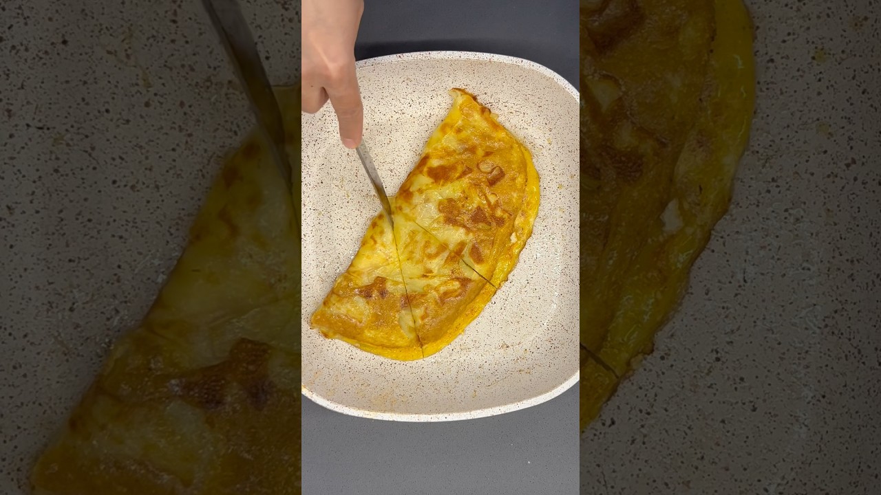 Pratik patatesli omlet 🤟🏾 #pratiktarifler #tarif #yemektarifleri #food #recipe #kahvaltı