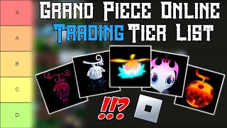 Grand Piece Online Trading Tier List