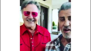 Sly Stallone - Funny moments with my brother Frank Stallone Resimi