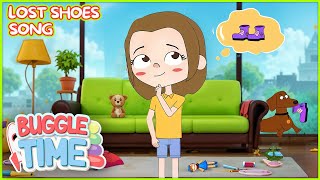 Where Did I Put My Shoes Song | @BuggleTime | Finds Lost and Misplaced Shoes | Educational Kids Song