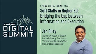 Soft Skills di Perguruan Tinggi: Menjembatani Kesenjangan Antara Informasi dan Eksekusi - Dr. Jen Riley