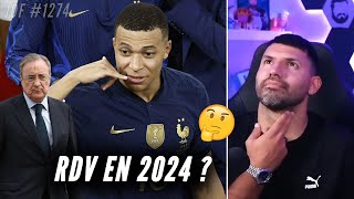 MBAPPÉ donne rendez-vous au REAL MADRID en 2024 ! Grosse FRAYEUR en plein live pour AGUERO !