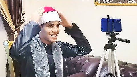 مداخلة عبر الإنترنت مع شباب العراق وتلاوة من سورة يوسف 😍 الشيخ على محمد الطاروطى