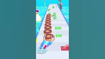 Donut stack Level - 3 #shorts #donut #donutstack #gaming #gameplay