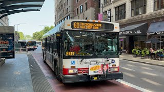 CTA Bus Ride 60 Blue From Wabash To Pulaski CTA New Flyer D40LF 2008