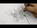 Gorgeous hand embroidery designs, beautiful embroidery flowers, easy sewing steps for floral designs