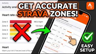 How to Change Heart Rate Zones in Strava | Customize Training Zones (Premium Guide)