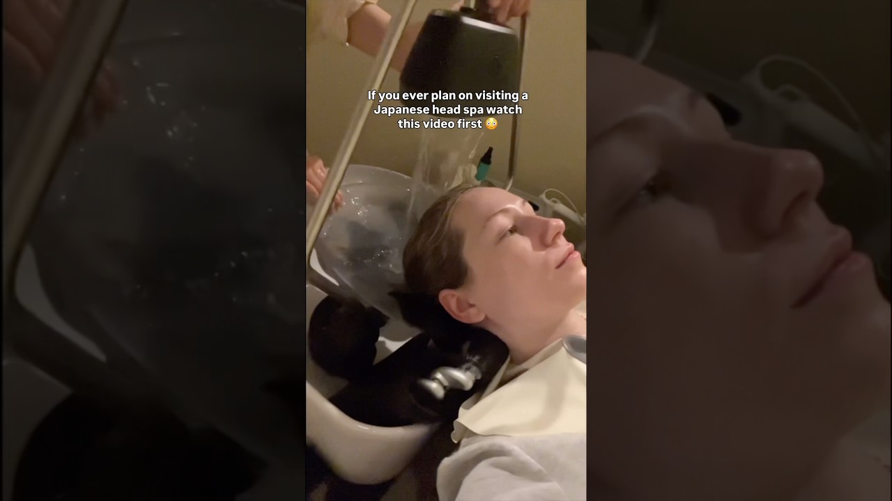 Japanese head spa? Watch this first!