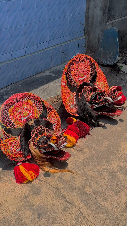 Jemur barongan anak bapak