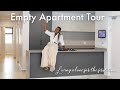 EMPTY APARTMENT TOUR   LIVING ALONE FOR THE FIRST TIME