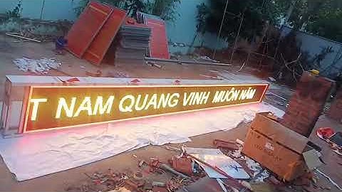 Thi công bảng Led matrix , bảng led quang báo, bảng hiệu màn hình led tại Đà Nẵng
