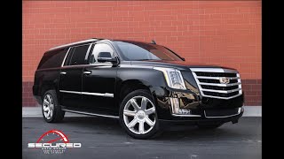 2018 CADILLAC ESCALADE ESV LUXURY