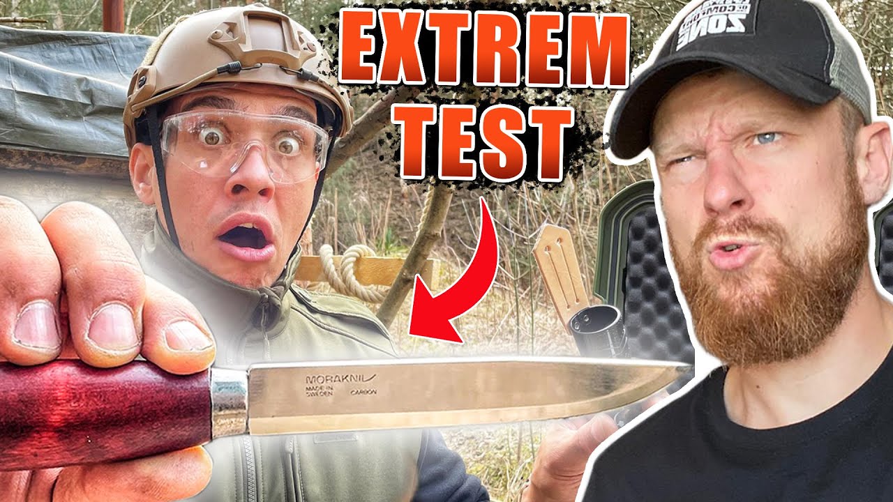 Survival Mattins BUSHCRAFT Messer TEST - Mora Classic No.3 | Fritz Meinecke reagiert