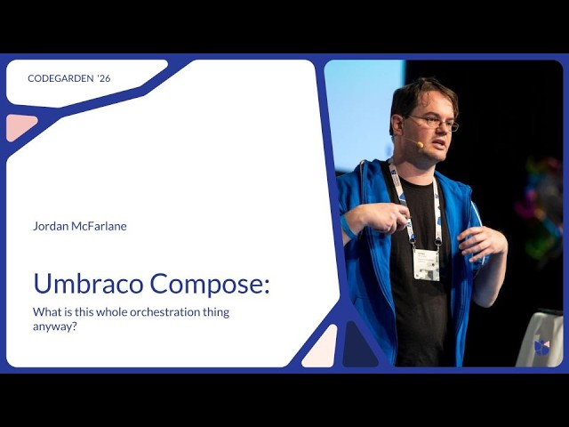 Umbraco Compose: What is this whole orchestration thing anyway