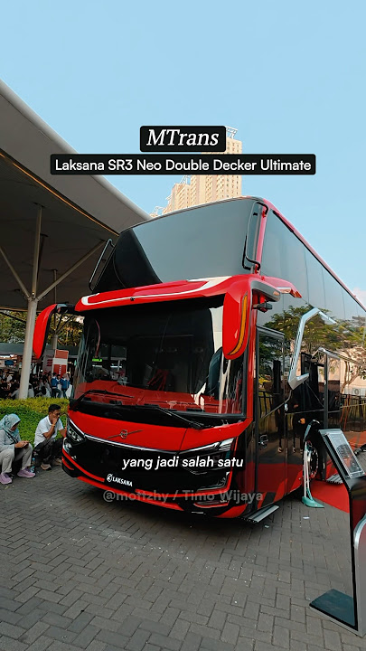 Bus double decker 4 meter Mtrans yang revolusioner ‼️ Apakah bakal jalan di Jakarta - Denpasar? 🤔