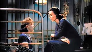 Fierce Femme Fatale | Lady Gangster (1942) Film-Noir | Colorized Full Movie