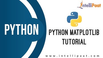 Python Matplotlib Tutorial | Matplotlib Tutorial | Python Tutorial | Intellipaat