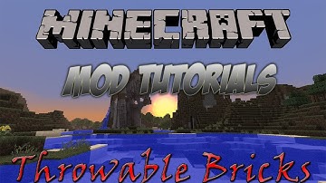 Minecraft 1.5.2 - How To Install The Throwable Bricks Mod