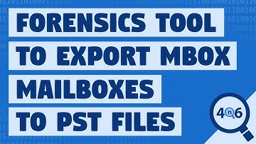 How to Convert MBOX to Outlook PST in Just 5 Quick Steps | 4n6 MBOX to PST Converter
