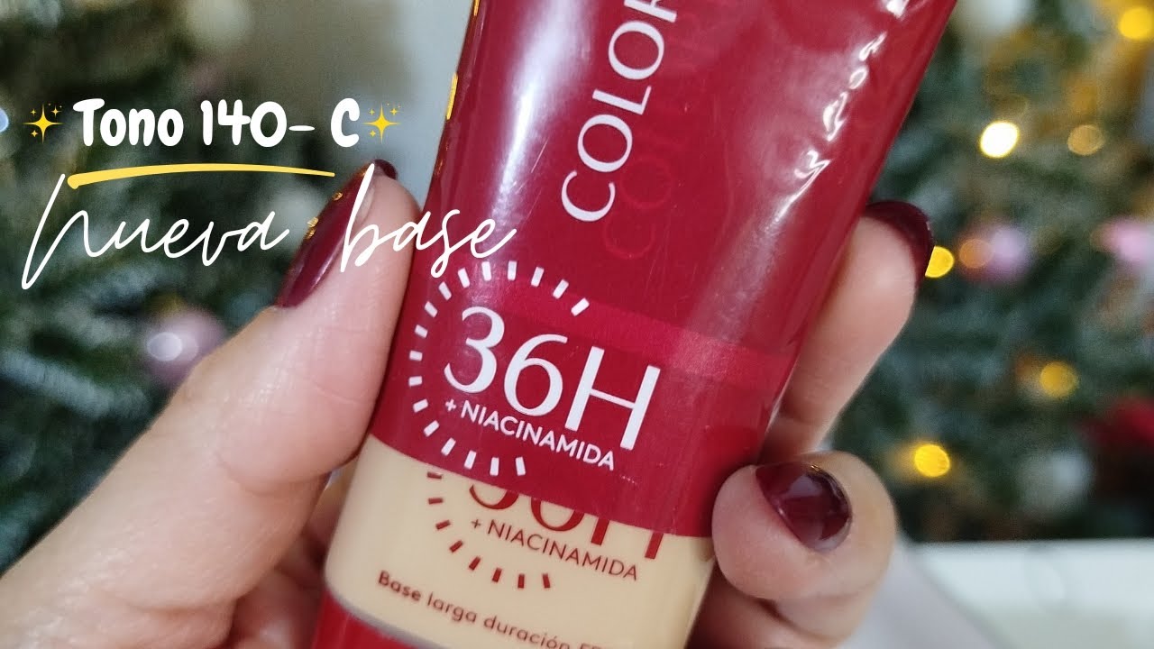 Nueva base 36 hrs colorfix de esika youtube