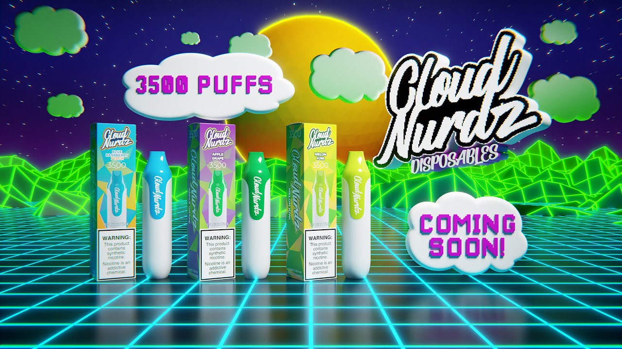 Cloud Nurdz Disposables Coming Soon