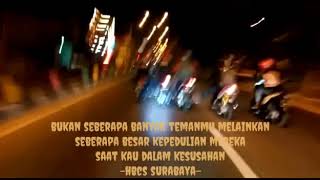 Kegokilan waktu Night riding jembatan suramadu