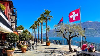 Brissago, Switzerland 4K  A Wonder Swiss Town  Discovering The Most Beautiful European Towns