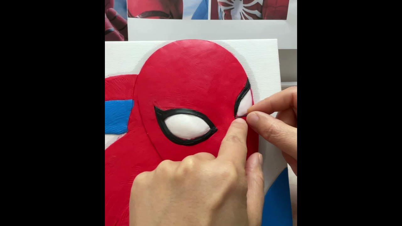 Clay Spider-Man ! Magic Clay work ! - YouTube
