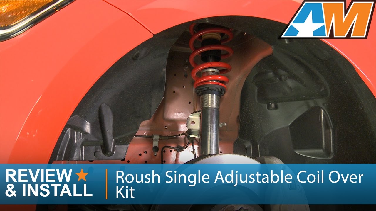coilovers bmw e36 2015-2017 Mustang Roush Single Adjustable Coil Over Kit Review & Install