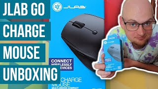 JLab Go Charge Mouse Unboxing! Rechargeable
