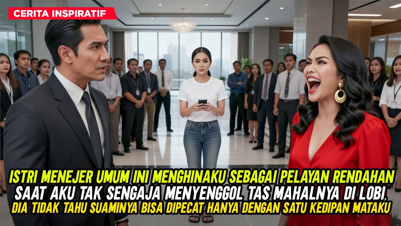 Istri Manajer Umum Menghinaku di Lobi, Tak Tahu Suaminya Bisa Kupecat  Dalam Satu Kedipan Mataku.