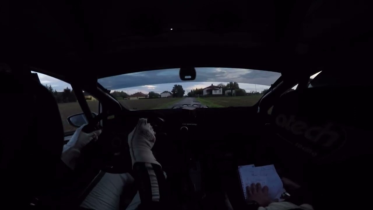 10 Rajd Mikołowski 2022 - Os 5 - Feruga / Drewniak - Ford Fiesta