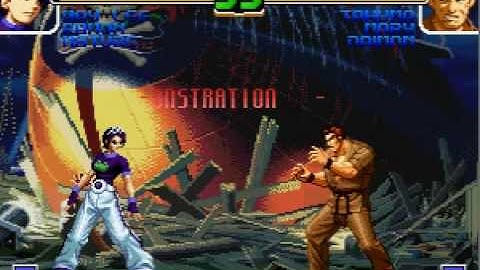 kof 2005 10th aniversary unique intro