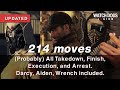 Watch dogs legion  probably all takedown and executions updated  214 moves