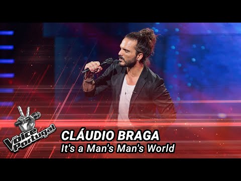 Cláudio Braga - “It's a Man's Man's World” | Prova Cega | The Voice Portugal