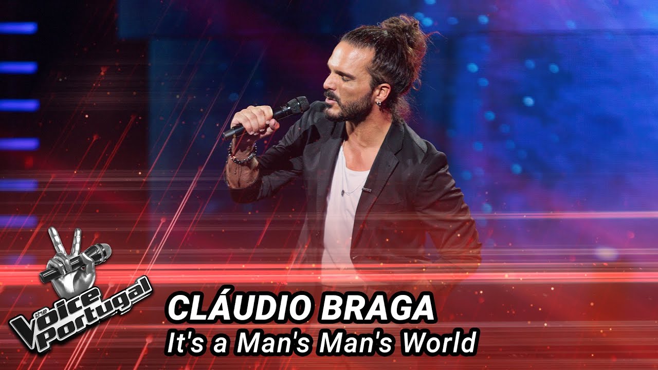 ⁣Cláudio Braga - “It's a Man's Man's World” | Prova Cega | The Voice Portugal