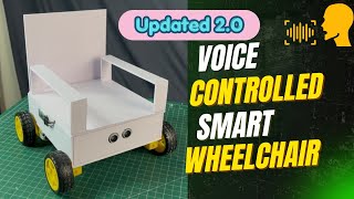 Updated 2.0 Voice Control Smart Wheelchair #voicewheelchair #electricalmandir