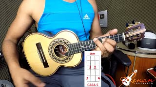 Tutorial Cifras - Retalhos de Cetim - Benito Di Paula - SIMPLIFICADA chords